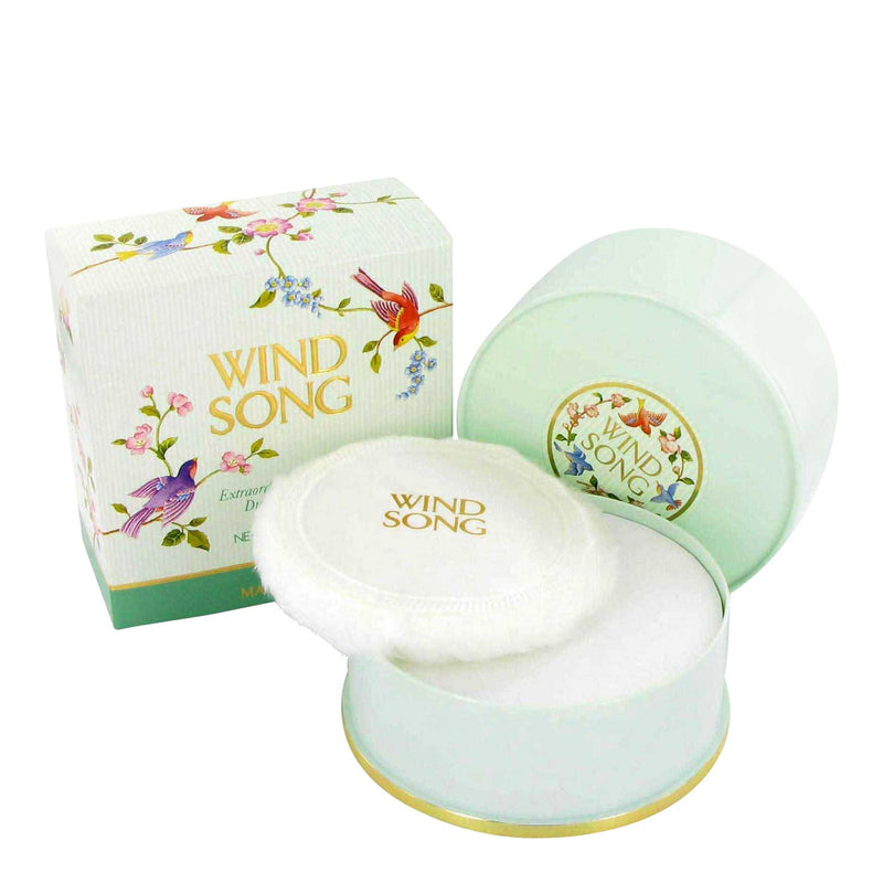 Prince Matchabelli Wind Song by Prince Matchabelli Luxury Perfumed Dusting Powder, 4 oz Skin Care White Smoke