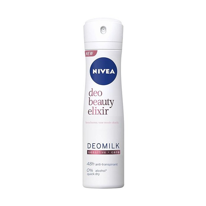 Nivea Nivea Deodorant Spray Beauty Elixir Sensitive, 150 Ml Deodorant