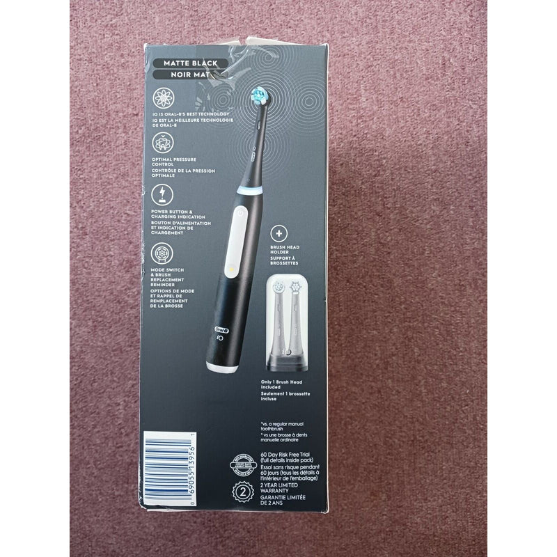 Oral-B Oral-B iO Series 3 Luxe Rechargeable Toothbrush Black Toothbrushes