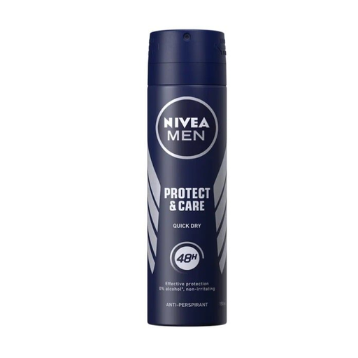 Nivea Nivea Men Protect & Care Antiperspirant Deodorant Spray 150 Ml Deodorant