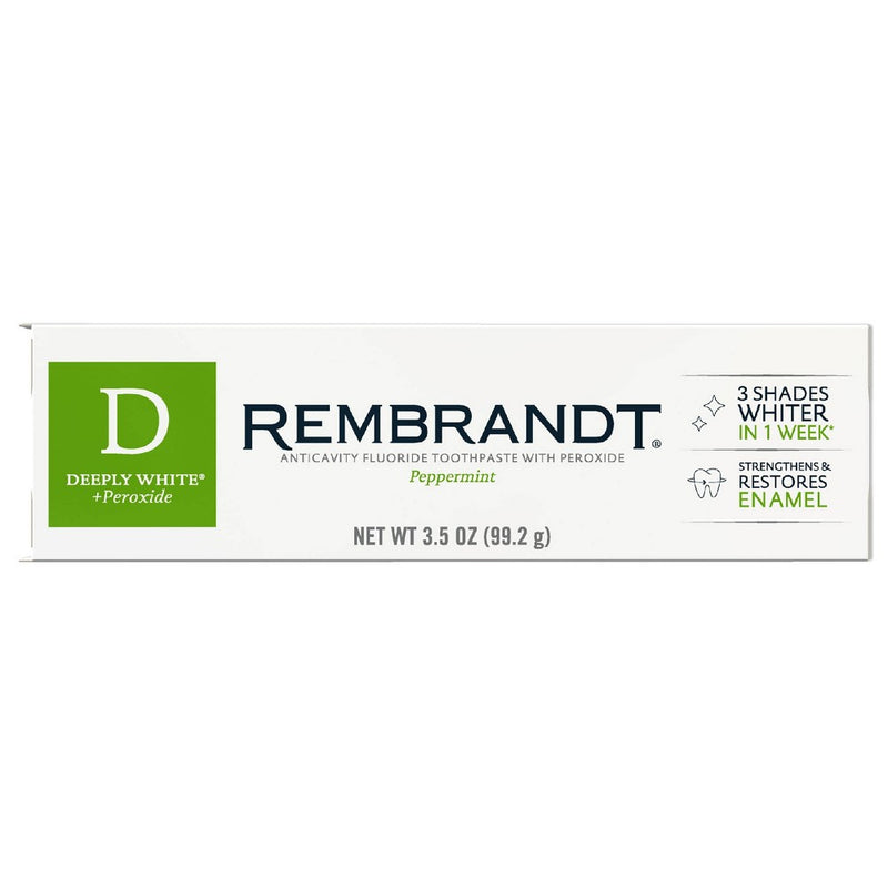 Rembrandt Rembrandt Deeply White & Peroxide Whitening Toothpaste - Peppermint Toothpaste