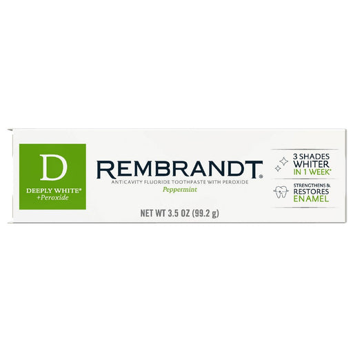 Rembrandt Rembrandt Deeply White & Peroxide Whitening Toothpaste - Peppermint Toothpaste
