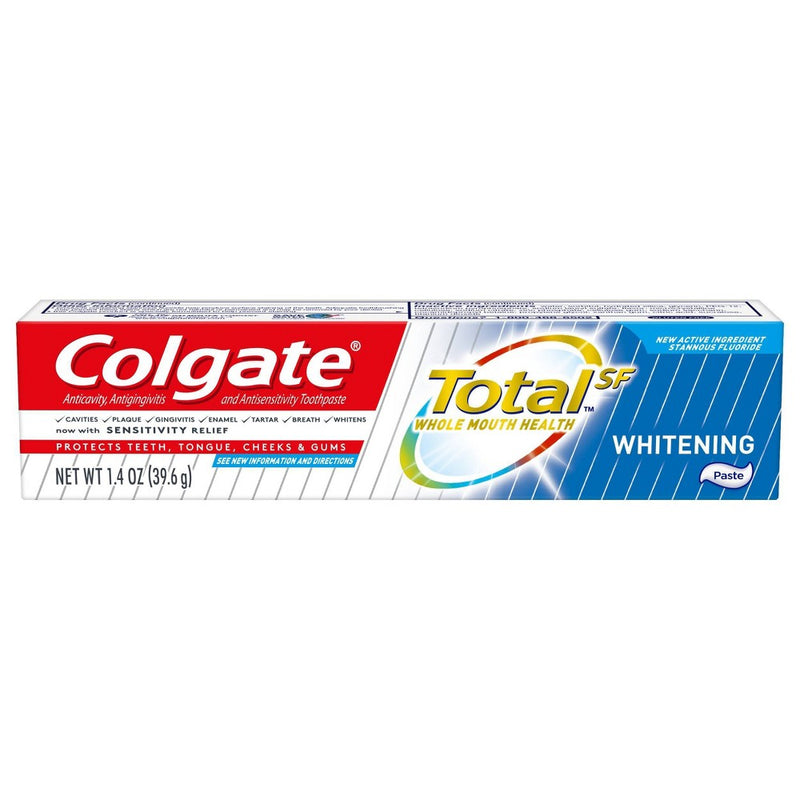 Colgate Colgate Total Travel Size Whitening Paste Toothpaste - 1.9 Ounce Toothpaste White Smoke