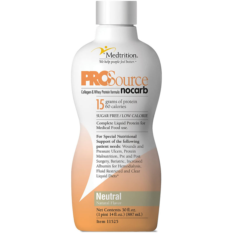 Medtrition Medtrition ProSource NoCarb Liquid Collagen & Whey Protein Medical Supplies