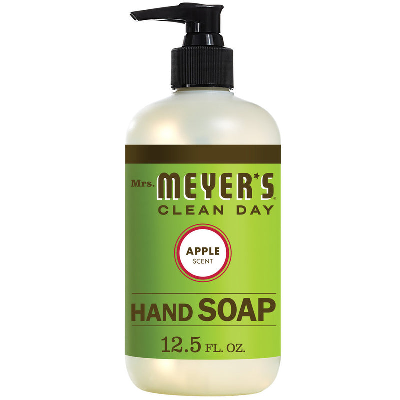 Mrs. Meyer's Mrs. Meyer's Clean Day Hand Soap, Liquid, Apple Scent, 12.5 Ounce Liquid Hand Soap