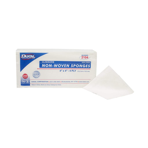 Dukal Dukal Gauze 4 Ply Ns 4X4″ 200 Sponges Plaster Gauze