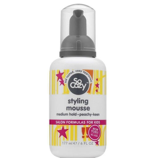 SoCozy SoCozy Behave Styling Mousse, Medium Hold, 6 Oz Hair Styling Products