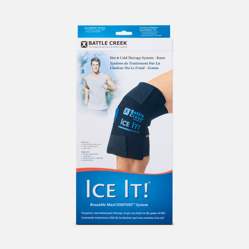 Ice It Ice It Cold Comfort Knee System 12 X 13 Ice Packs Lavender