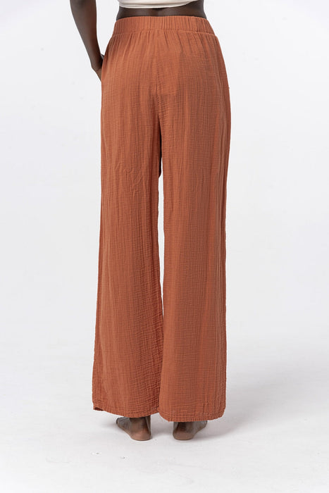 Boho Organic Cotton Terracotta Pants