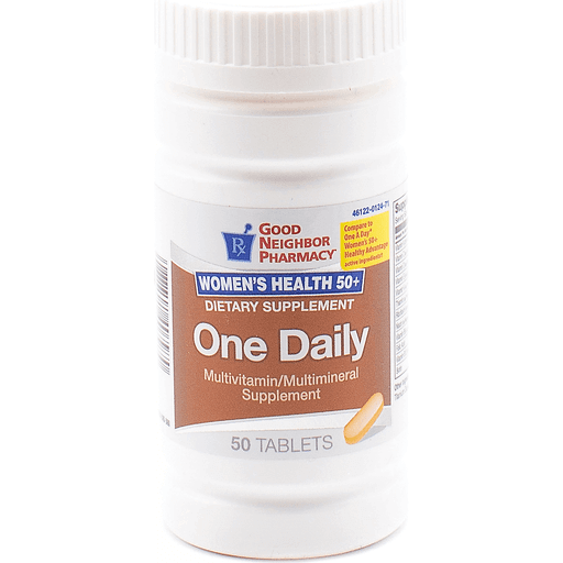 Good Neighbor Pharmacy Good Neighbor Pharmacy GNP One Daily Women 50+ Tabs 50 Vitamins & Supplements