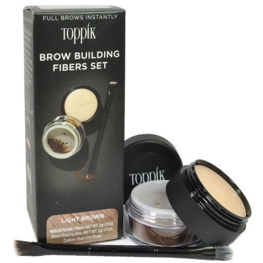 Toppik Toppik Brow Building Fibers Set - Light Brown Makeup