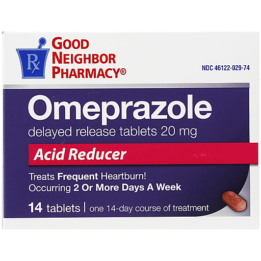 Good Neighbor Pharmacy Good Neighbor Pharmacy GNP Omeprazole 20 Mg 14 Tabs Folder Tabs Lavender