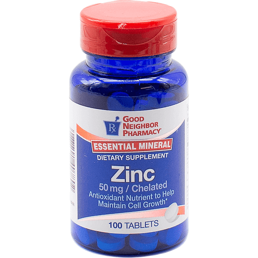 GNP GNP Essential Mineral Zinc 50mg 100 Tablets Dietary Supplement Fitness & Nutrition
