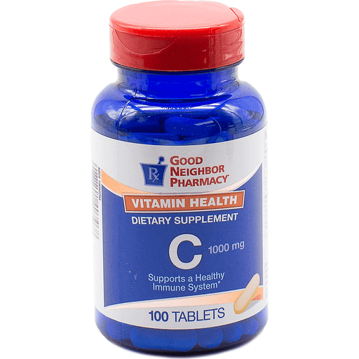 Good Neighbor Pharmacy Good Neighbor Pharmacy GNP Vitamin C 1000 Mg 100 Tabs Health & Beauty