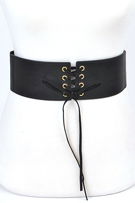 Boho Lacing Elastic Fashion Belt