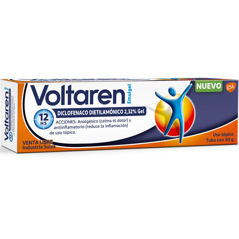 Voltaren Voltaren (Diclofenac Sodium) Topical Gel, 50g Tube (12-Count PDQ Display) Medicine & Drugs