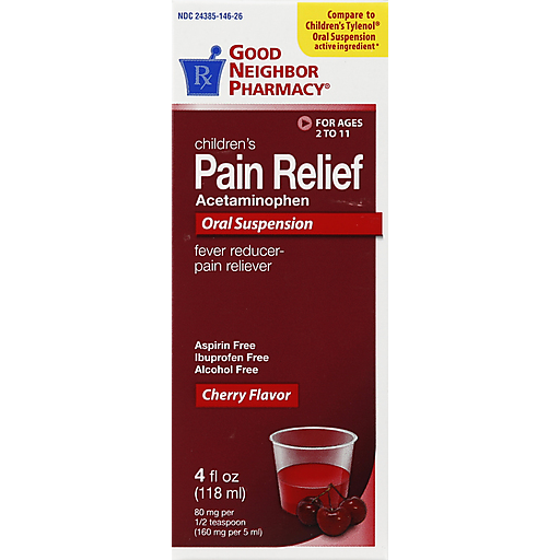 Good Neighbor Pharmacy Good Neighbor Pharmacy Gnp Pain Relief Chld Chry 160mg Susp 4oz Lip Balms & Treatments