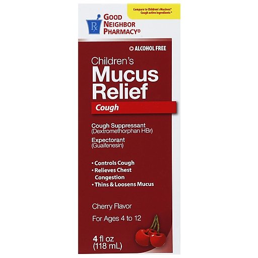 Good Neighbor Pharmacy Good Neighbor Pharmacy Gnp Mucus Relief Dm Child Cough Chry 4oz Medicine & Drugs