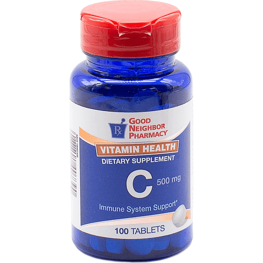 Silver Rod Pharmacy Silver Rod Pharmacy GNP Vitamin C 500 MG - 100 Tablets Vitamins & Supplements