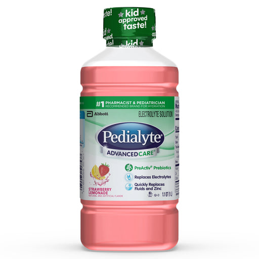 Pedialyte Pedialyte Strawberry Lemonade Electrolyte Solution 33.8 Fl Oz Bottle Baby & Toddler Furniture