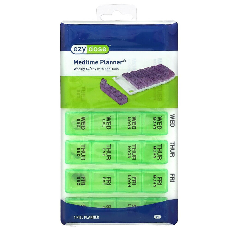 Ezy Dose Ezy Dose Pill Planner, Weekly/One Day At A Time, Medium Personal Care