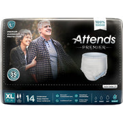 Attends Attends Premier Premium Overnight Protection Underwear XL 58"- 68" 14x Health Care