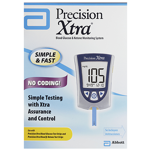 Precision Xtra Precision Xtra Advanced Diabetes Management System Blood Glucose Meters Lavender