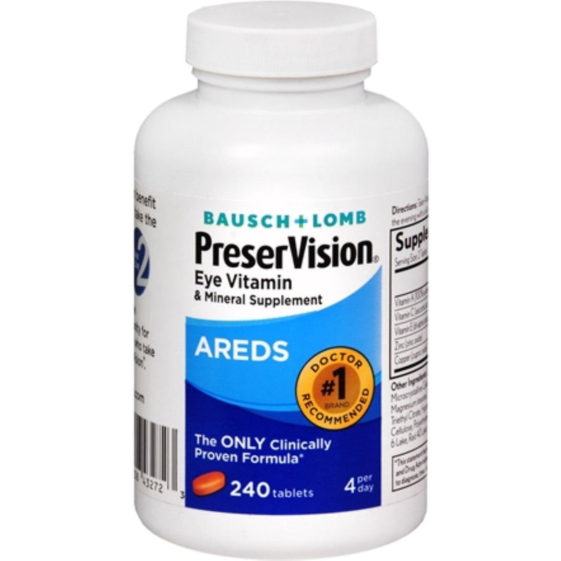 PreserVision PreserVision Eye Vitamin & Mineral Supplement, Tablets Vitamins & Supplements Lavender