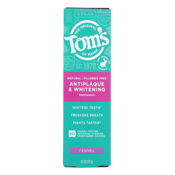 Tom's of Maine Tom's of Maine Antiplaque & Whitening Fennel Toothpaste Toothpaste