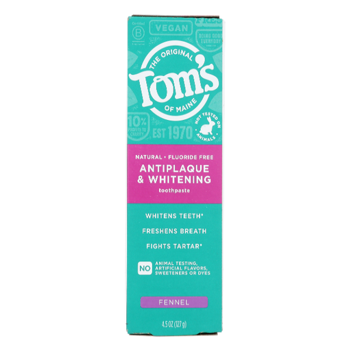Tom's of Maine Tom's of Maine Antiplaque & Whitening Fennel Toothpaste Toothpaste