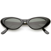 zeroUV Women's Small Retro True Vintage Cat Eye Sunglasses C661 Sunglasses