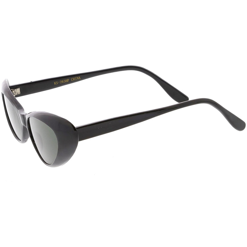 zeroUV Women's Small Retro True Vintage Cat Eye Sunglasses C661 Sunglasses