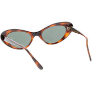 zeroUV Women's Small Retro True Vintage Cat Eye Sunglasses C661 Sunglasses