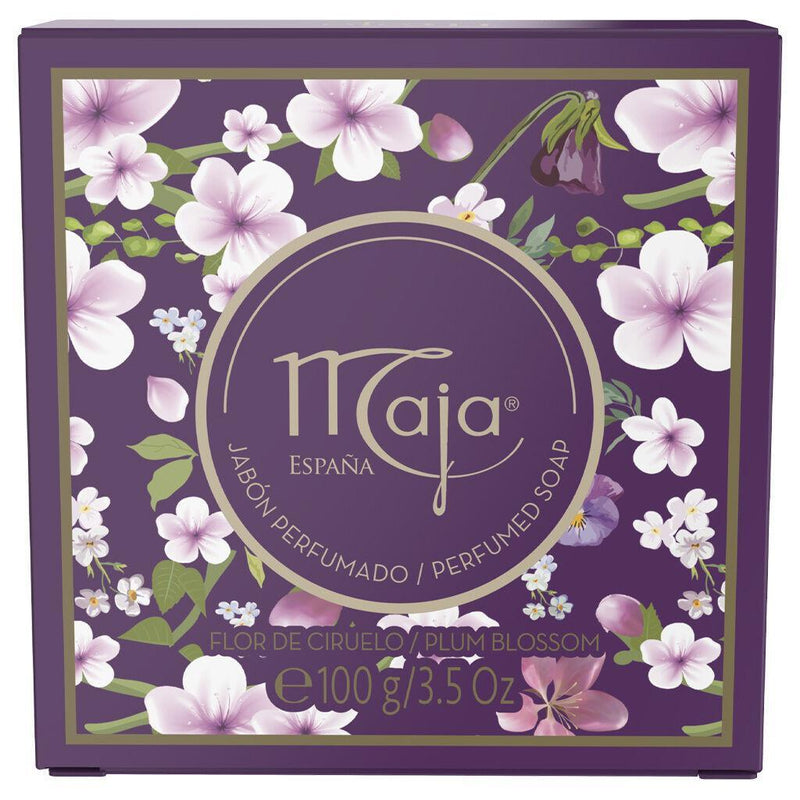 Maja Maja Flor De Ciruelo Hand Soap, Plum Blossom, 3.5 Oz Plums Dim Gray