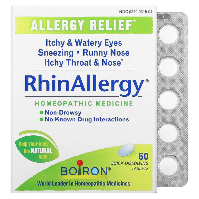 Boiron RhinAllergy 60 Tablets