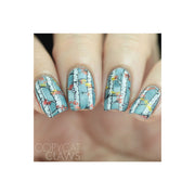 UberChic Beauty Lovely Leaves-03 Stamping Plate