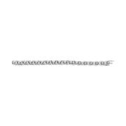 Bids.com 14K White Gold 1/2 Cttw Diamond Knotted Byzantine Link Bracelet (H-I Color, I2-I3 Clarity) - 7" Inches Bracelets