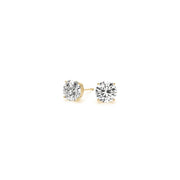 Bids.com 1 cttw Certified IGI Lab Grown Round Diamond Stud Earrings 14k Yellow Gold (G/VS2) Earrings
