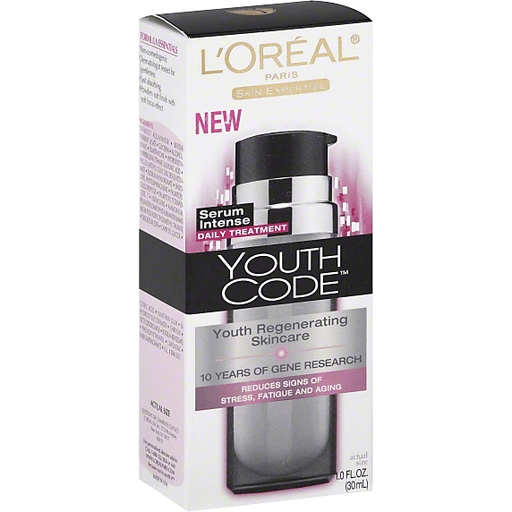 Loreal Loreal Skin Expertise Youth Code Serum Intense, Daily Treatment Skin Care