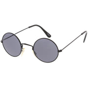 zeroUV Small Round Dapper True Vintage Metal Sunglasses C669 Sunglasses