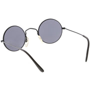 zeroUV Small Round Dapper True Vintage Metal Sunglasses C669 Sunglasses