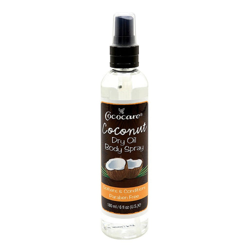 Cococare Cococare Coconut Dry Oil Body Spray, 6 Fl Oz (180 Ml) Bath & Body White Smoke