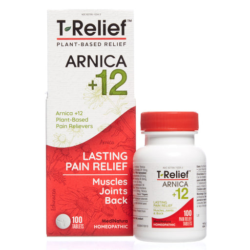 T-Relief T-Relief Medi Natura Natural Pain Arnica +12, Homeopathic Tablets Health & Beauty