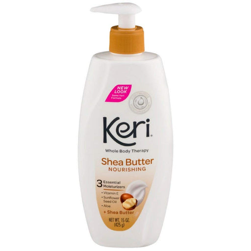 Keri Keri Whole Body Therapy Nourishing Shea Butter Lotion 15 Oz Lotion & Moisturizer White Smoke