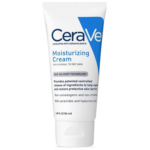 CeraVe CeraVe Moisturizing Cream For Normal To Dry Skin, Fragrance Free - 1.89oz Lotion & Moisturizer