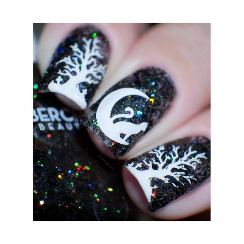 UberChic Beauty Halloween-08 Stamping Plate