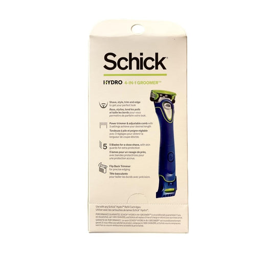Schick Schick Hydro 5 Groomer 4 In 1 Sensitive Razor Health & Beauty