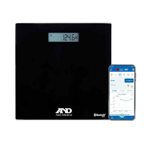 A&D Medical A&D Medical Deluxe Connected Weight Scale Body Weight Scales