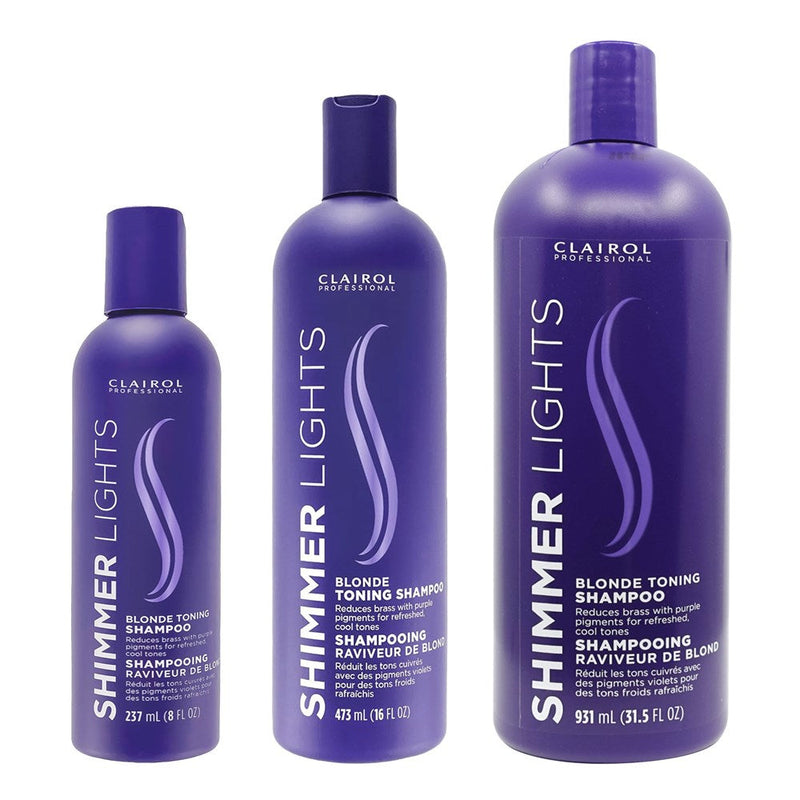 Clairol Professional Clairol Professional Shimmer Lights Blonde Toning Shampoo, 8 Oz Shampoo