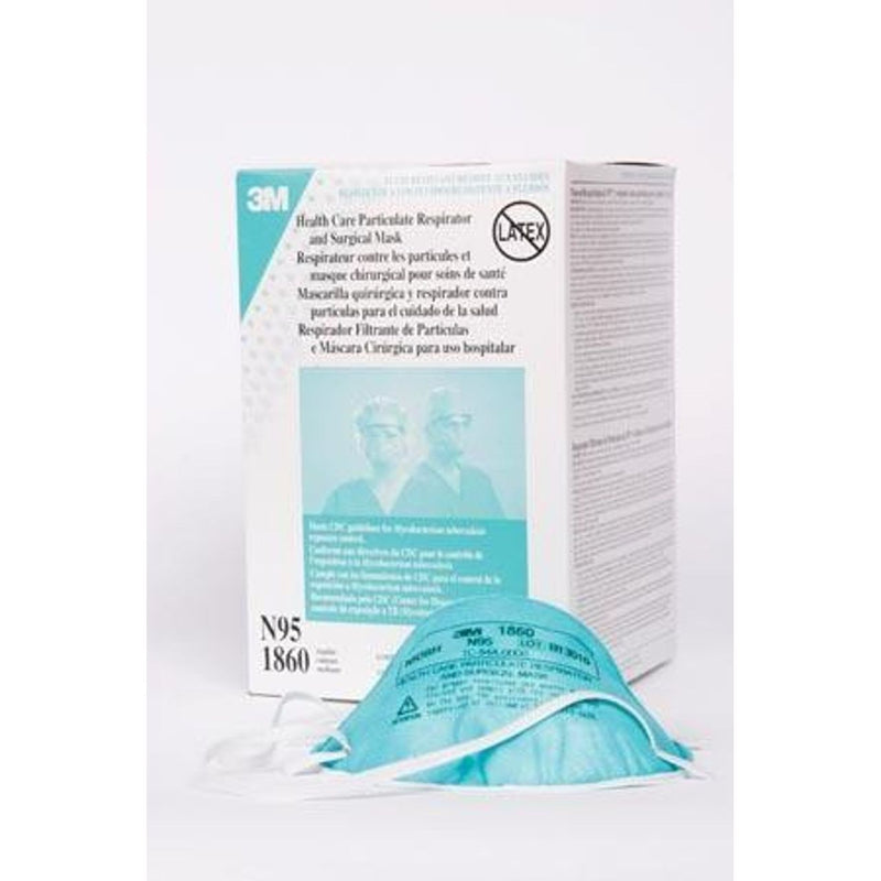 3M 3M 1860-Bx N95 Particulate Respirator & Surgical Mask Masks
